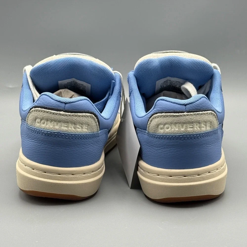 Converse Men's 9 Sneakers Leather Blue Pro Blaze Streetwear A14245C Women's 10.5